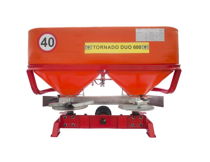 Rozsiewacze dwutalerzowe zawieszane - TORNADO DUO 600 LIFT i 1200 Dexwal